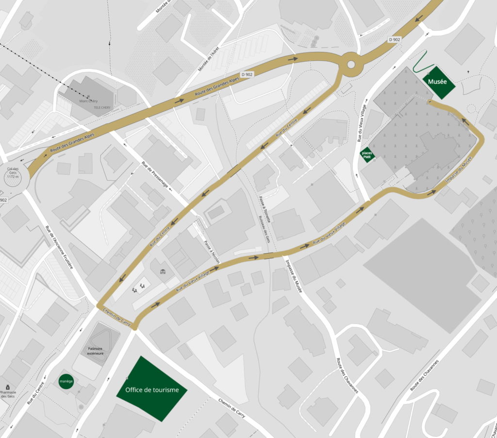 carte accès places PMR