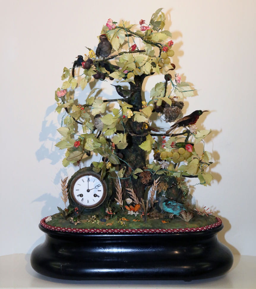 Buisson d'oiseaux à musique
